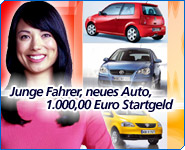 Junge Fahrer